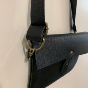 Black DSW Faux Leather Purse NWOT